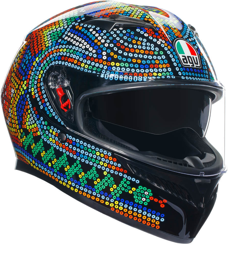 Bild von AGV K3 Rossi Winter Test 2018 Helm, mehrfarbig, Größe 2XL für Männer