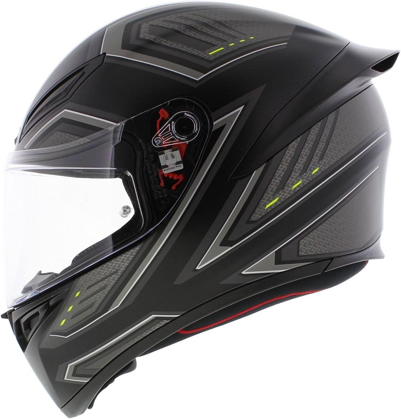 Bild von AGV Motorradhelm AGV K1 S Integralhelm Sling matt schwarz/grau M
