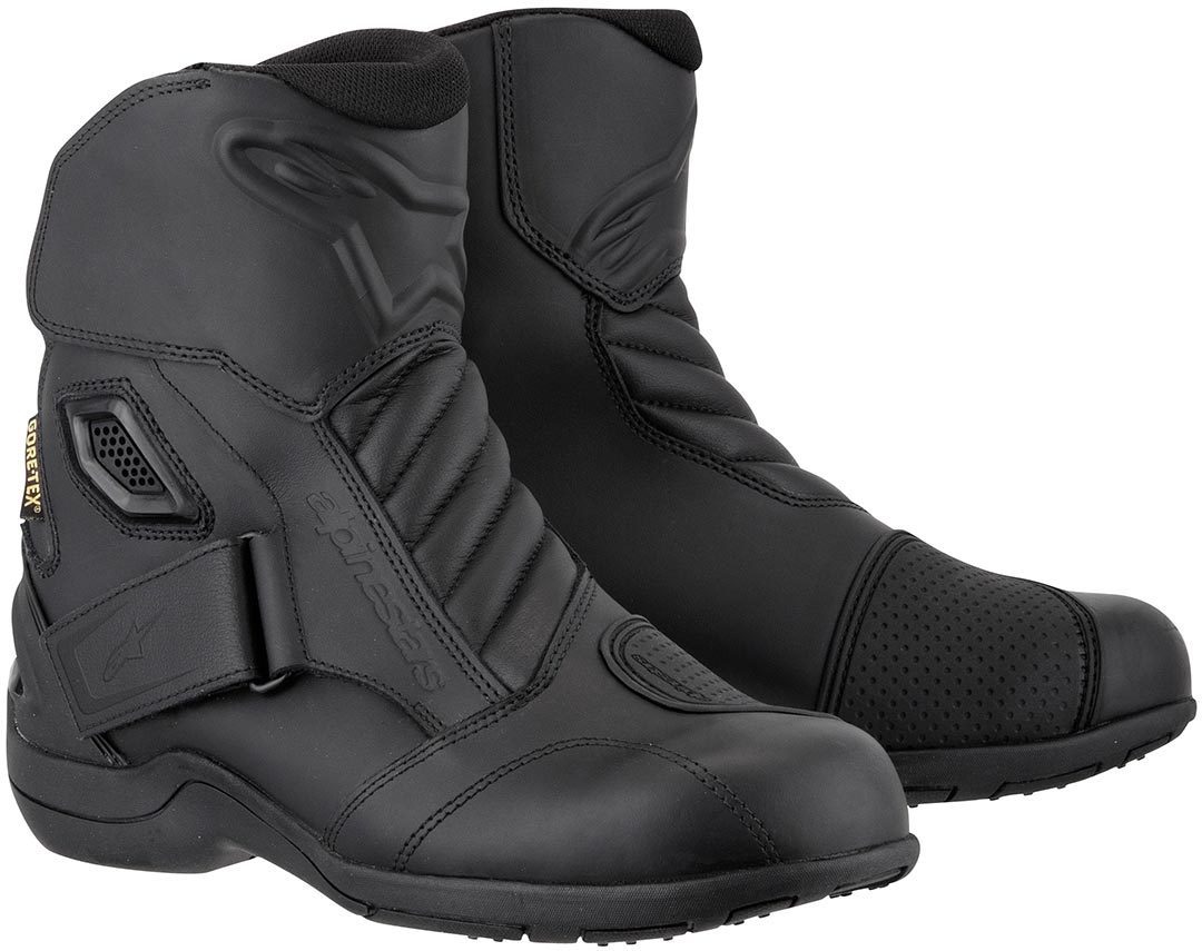 Bild von Alpinestars New Land Gore-Tex Motorradstiefel, schwarz, Größe 39 für Männer