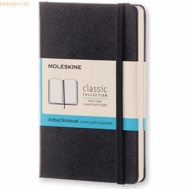 Bild von MOLESKINE Notizbuch Moleskine Notizbuch, Pocket Size, Punktraster, schwarz