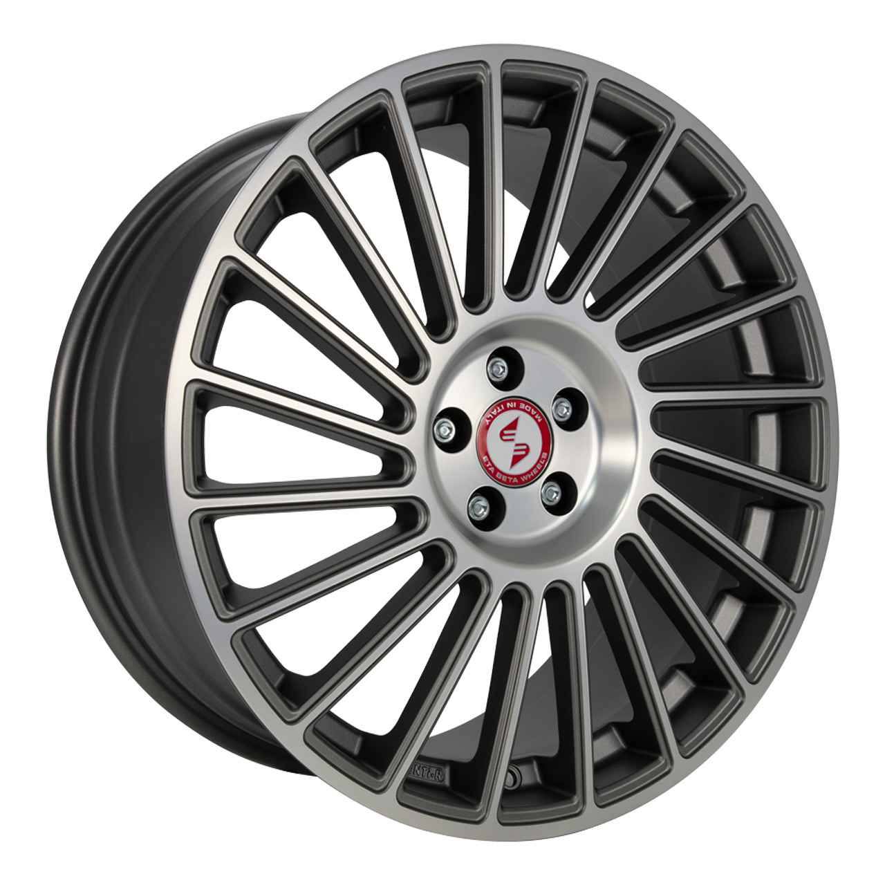 Bild von ETABETA VENTI-R anthrazit matt vollpoliert 8.5Jx20 5x120 ET28