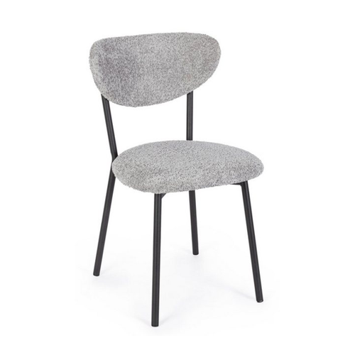 Bild von Bizzotto Esszimmerstuhl Ludmilla aus Boucle-Stoff