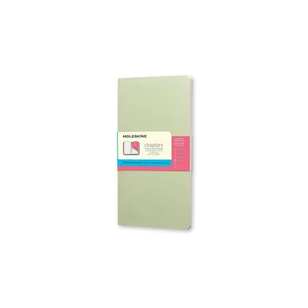 Bild von Moleskine Chapter-Notizheft hellgrün, Punktraster, Slim Medium