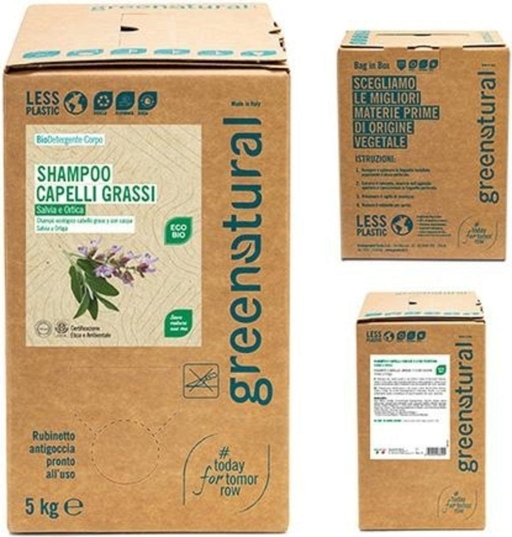 Bild von greenatural Anti-Schuppen-Shampoo Salbei & Nessel - 5 kg