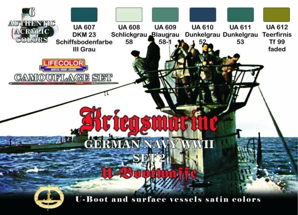 Bild von German WWII Kriegsmarine n.2 Camoufl.set