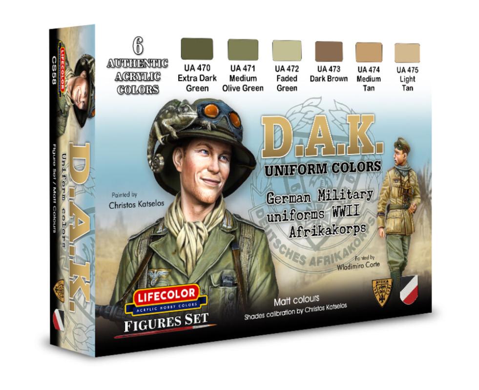 Bild von D.A.K. Uniform Colors [6 x 22 ml]
