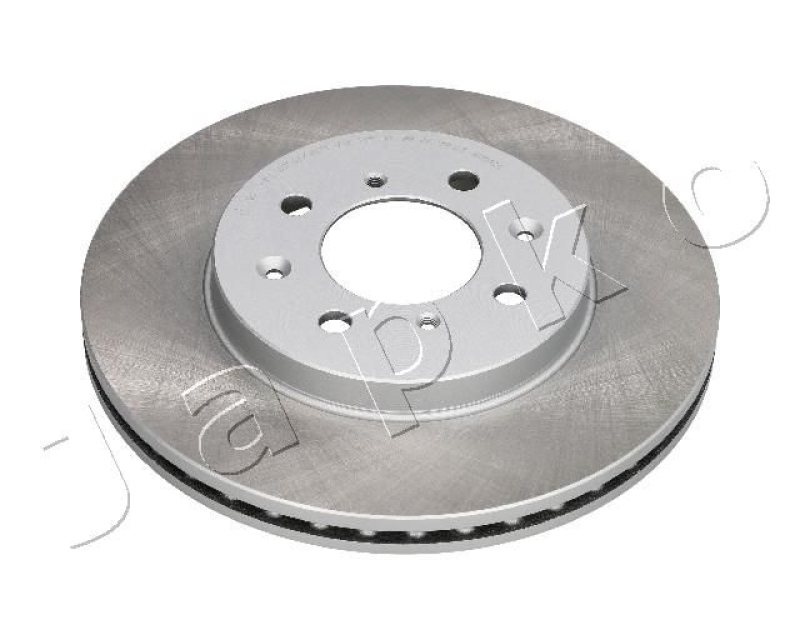 Bild von JAPKO 60425C Bremsscheibe Bremsscheiben, Scheibenbremsen Vorderachse 258 21 4 64 Belüftet lackiert HONDA: Jazz 3, Jazz 2