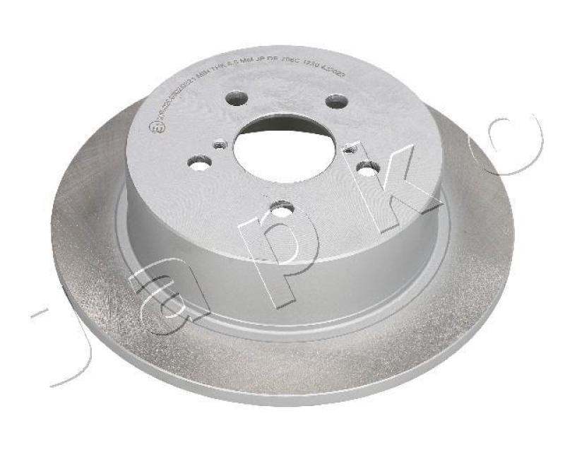 Bild von JAPKO 61706C Bremsscheibe Bremsscheiben, Scheibenbremsen Hinterachse 273,4 10 5 58 voll lackiert SUBARU: Legacy 4