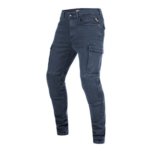 Bild von Replay Shift Motorradjeans – Blau, Größe 36 für Männer