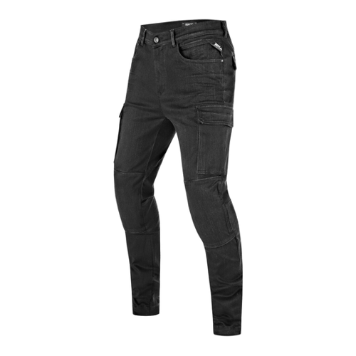 Bild von Replay Shift Motorradjeans für Männer in Schwarz, Größe 31