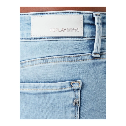 Bild von Replay Damen Jeans Luzien - Skinny Fit in Schwarz
