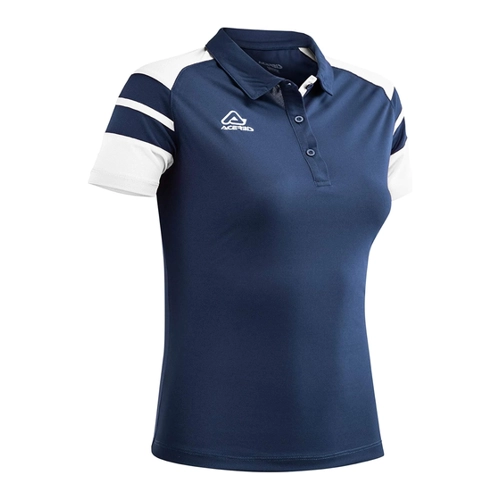 Bild von Acerbis Damen 0910253.245.062 Polohemd – Blau/Weiß