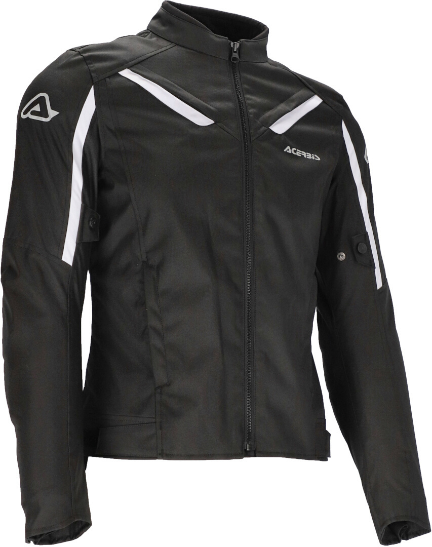 Bild von Acerbis X-Mat Motorrad Textiljacke, schwarz-weiss, Größe S für Männer