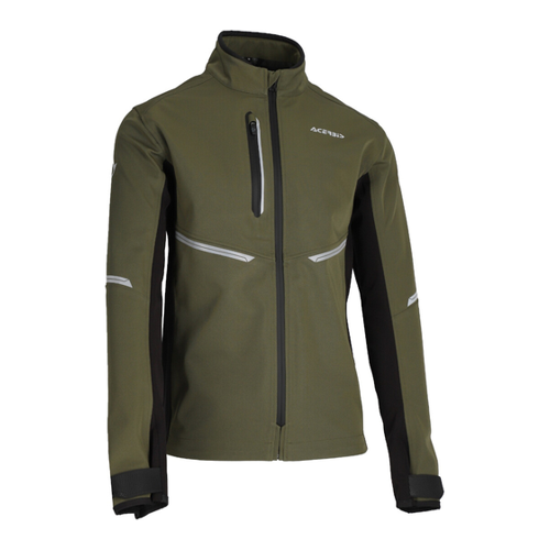 Bild von Acerbis X-Duro WP Motocross Jacke in Grün, Größe S für Männer
