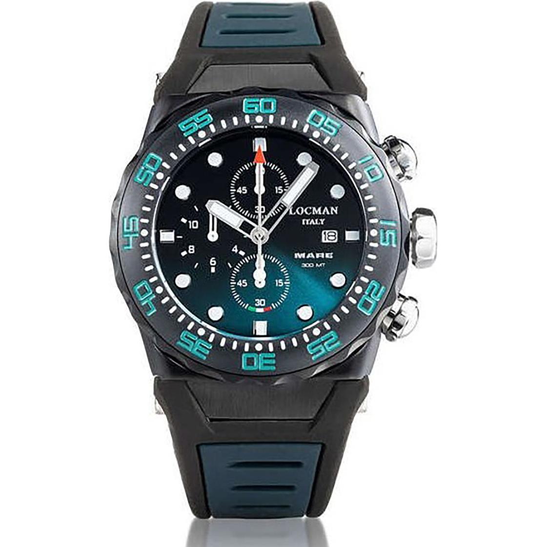 Bild von Locman, Armbanduhr, Italy Armbanduhr Mare 300MT Chrono Ref. 0560, Schwarz, (Chronograph, 42 mm)
