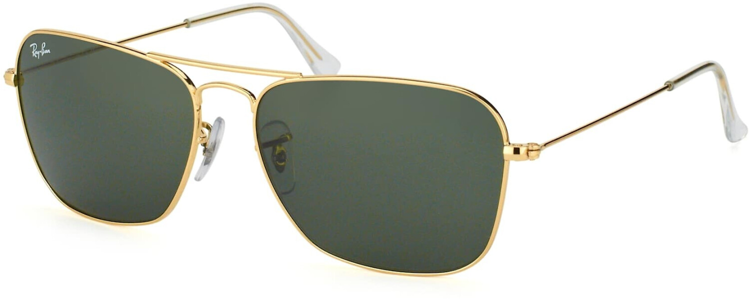 Bild von Ray-Ban Caravan RB3136 001 (arista/green)