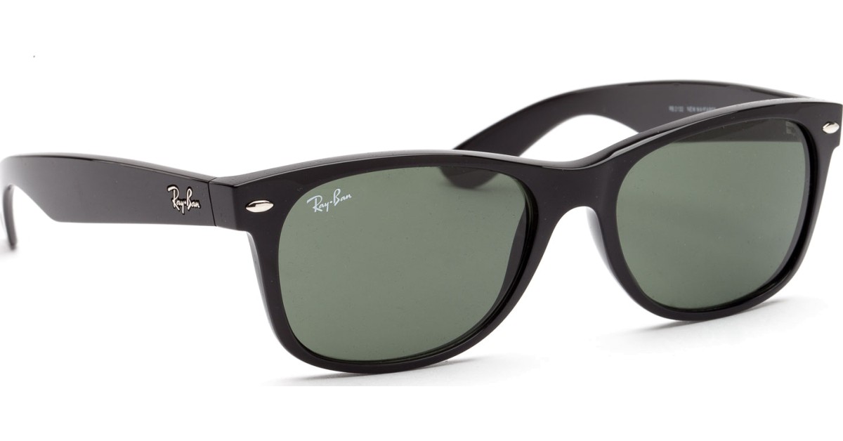 Bild von Ray-Ban Sonnenbrille Ray-Ban New Wayfarer RB2132 901L/55 Black Green