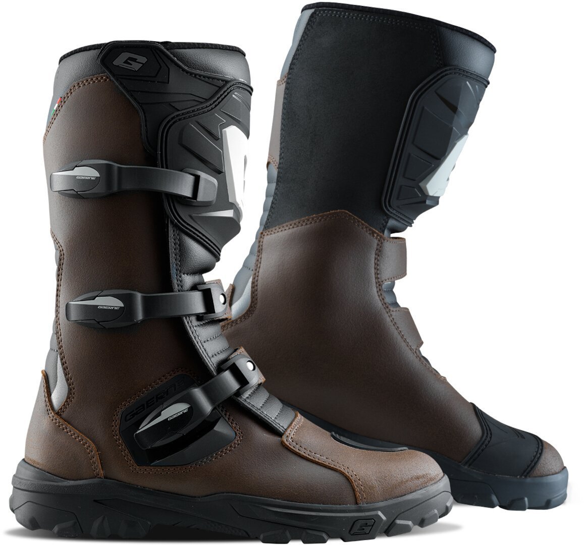 Bild von Gaerne Adventure Aquatech wasserdichte Motorradstiefel, braun, Größe 39 für Männer