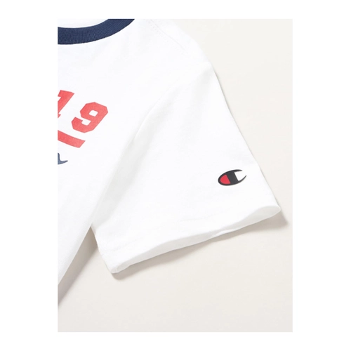 Bild von Champion Jungen Legacy Graphic Shop B-S/S T-Shirt & Long Shorts Anzug – Sportlich und komfortabel