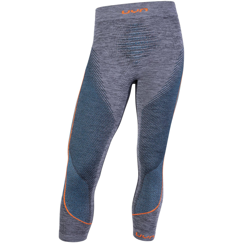 Bild von UYN Ambityon lange Funktionsunterhose melange Herren black melange/atlantic/orange shiny S/M