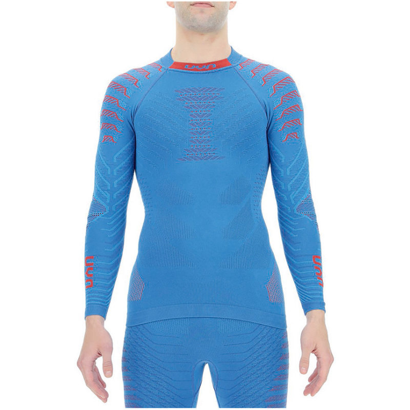 Bild von UYN Resilyon Funktionsshirt Rundhals Herren blue/red S/M