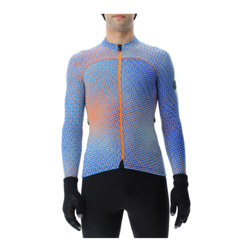 Bild von UYN Cross Country Spectre Langarm Ski-Langläufer Shirt Herren Blue Sunset XL