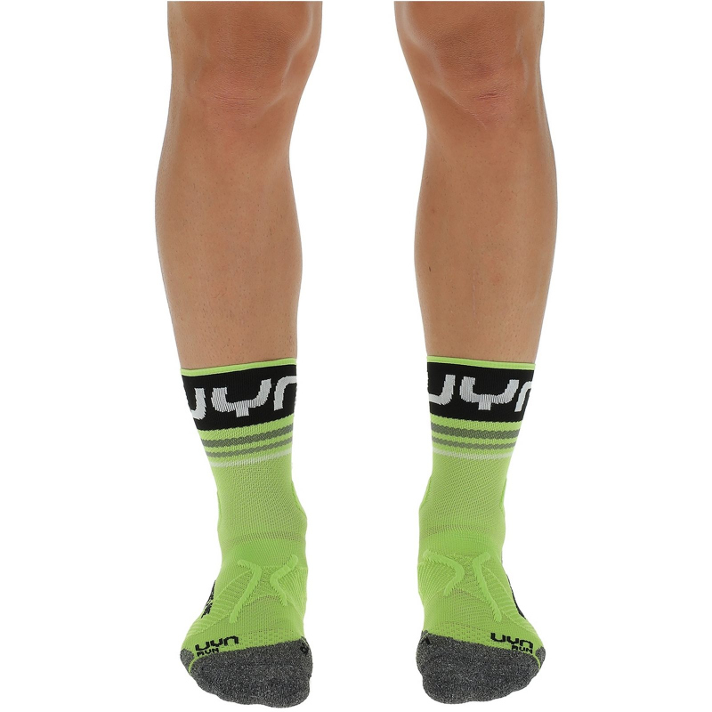 Bild von UYN Runner's One Short Laufsocken Herren lime/black 35-38