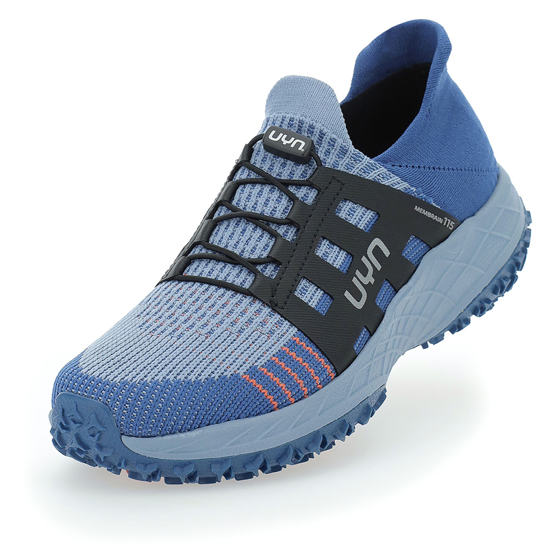 Bild von UYN Bucefalo Sneaker mit hellblauer Sohle Herren A075 - blue 44