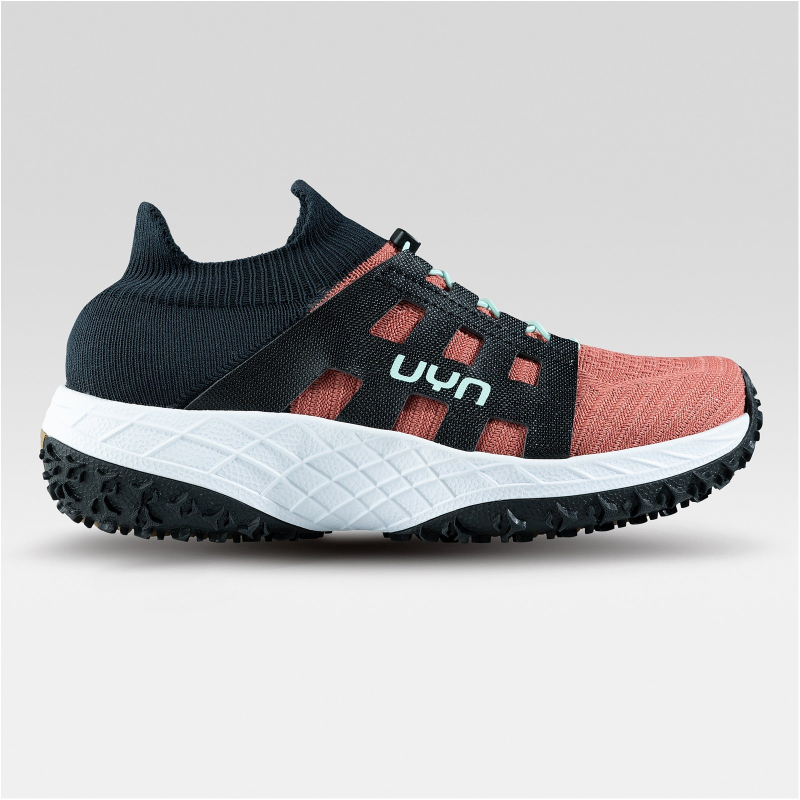 Bild von UYN Artax Sneaker mit weißer Sohle Damen G785 - anthracite/coral 36