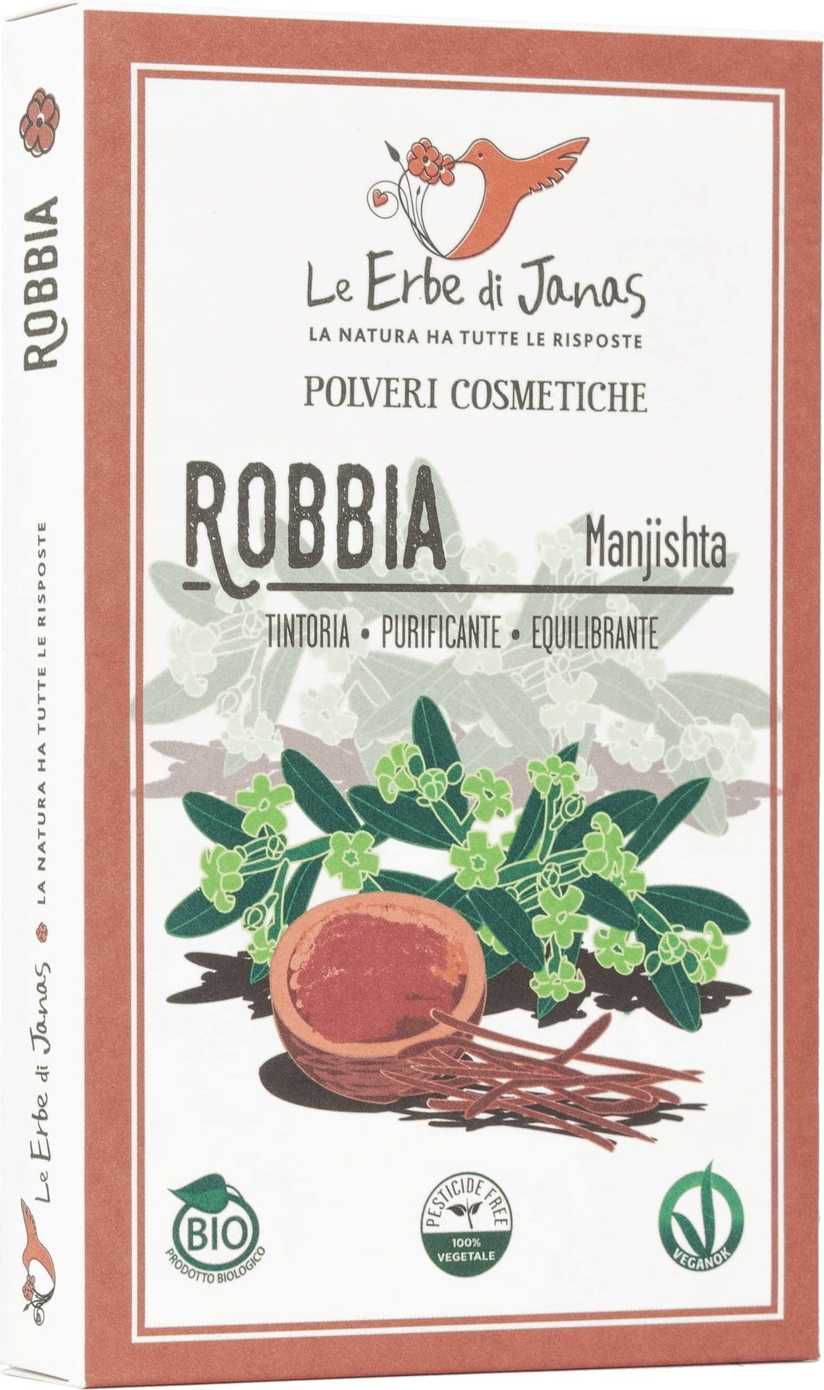 Bild von Le Erbe di Janas Manjistha (Robbia / Färberwurzel) - 100 g