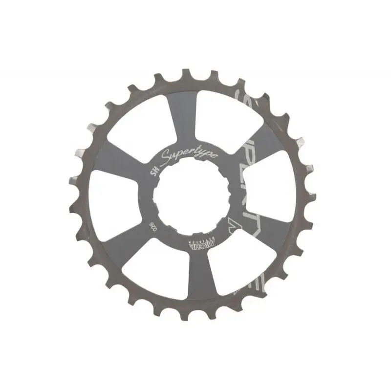 Bild von Miche Supertype 11s Shimano Middle Position Pinion Silber 28t / 11s