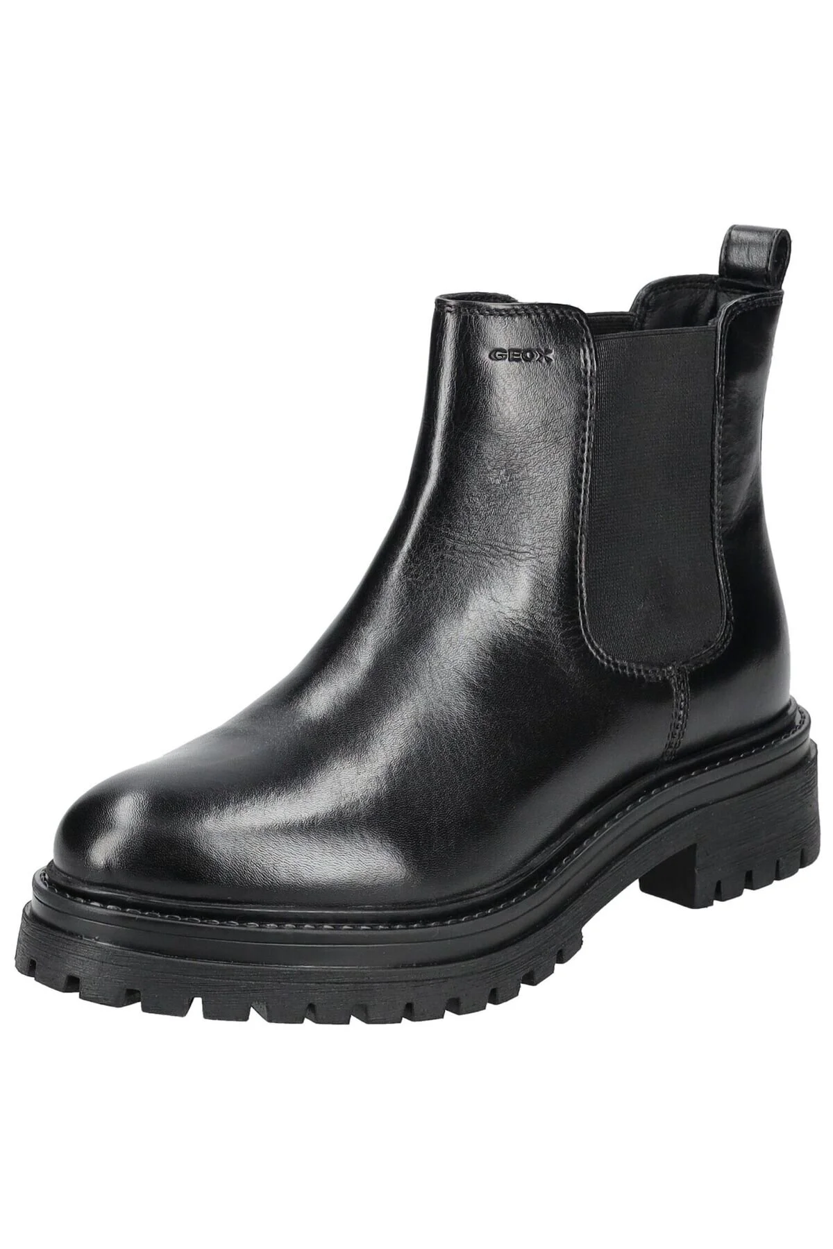 Bild von Geox Chelseaboots »D IRIDEA B«, Chunky Boot, Plateau Stiefelette mit modischem Blockabsatz
