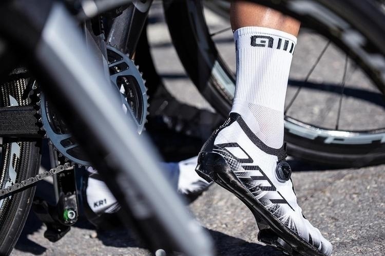 Bild von ALÉ Radsocken Logo Q-Skin, für Herren, Größe M, Rennrad Socken, Radsportbekleidu