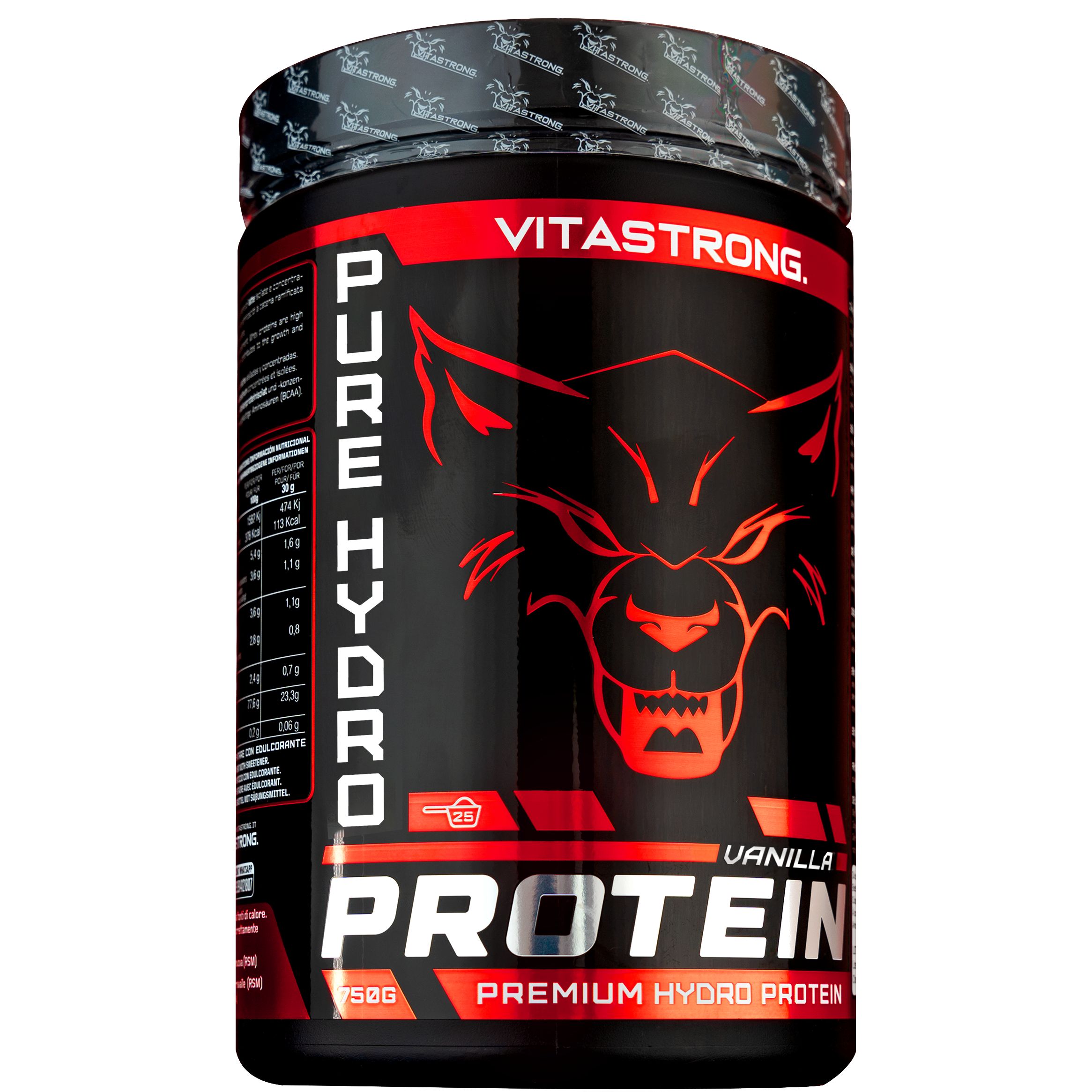 Bild von Vitastrong Pure Hydro Protein - Vanille