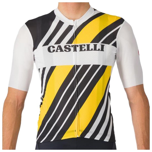 Bild von Castelli, Herren, Velotrikot, Heritage Jersey (S), Schwarz, Gelb, Weiss, S