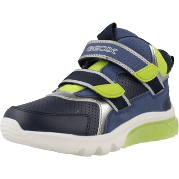 Bild von Geox Sneaker »Blinkschuh J CIBERDRON BOY«, mit Klettverschluss, Freizeitschuh, Halbschuh, Schnürschuh