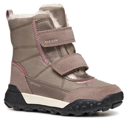 Bild von Geox Winterstiefel »J TREKKYUP GIRL B ABX«, Klettstiefel, Snowboots, Winterstiefel mit Warmfutter