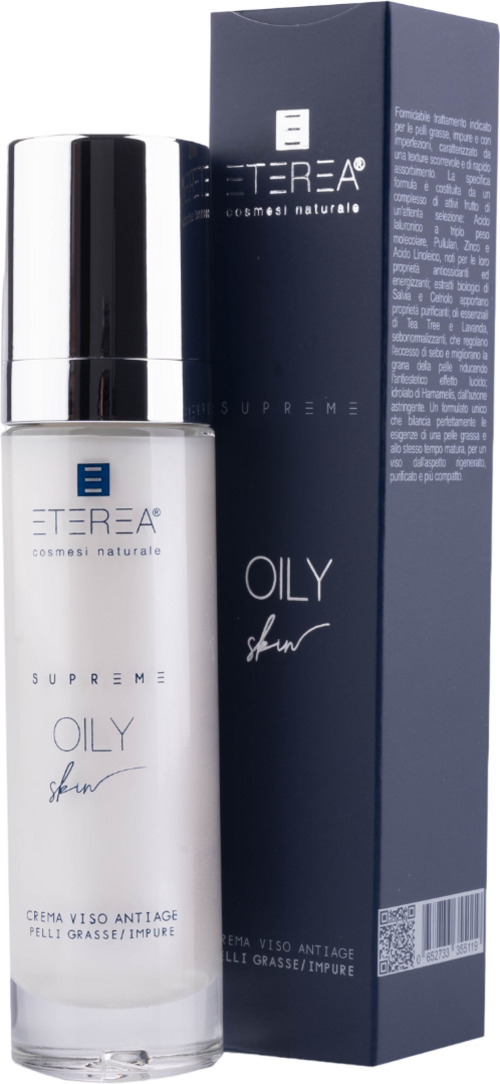 Bild von ETEREA Cosmesi Naturale Supreme Anti-Aging Face Cream Oily Skin - 50 ml