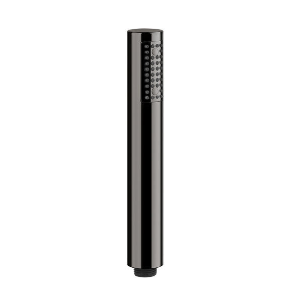 Bild von Gessi Rilievo Antikalk-Stab-Handbrause, Kunststoff-Version, D32 mm, 1-Strahlart, PVD-Farben in Metall-Ausführung, 14372, Farbe: Metall Schwarz PVD