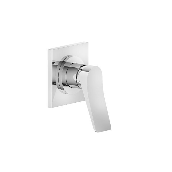 Bild von Gessi Rilievo, Fertigmontageset für Einhebelmischer, 1 Weg, Ausgang oben, für Unterputz-Körper, 59109, Farbe: Metall Schwarz gebürstet PVD