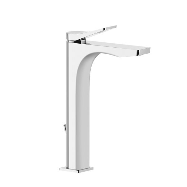 Bild von Gessi Rilievo, Waschtisch-Einhebelmischer XL-Version (D42 mm) Höhe 250 mm, mit Ablaufgarnitur, Ausladung 159 mm, 59009, Farbe: Kupfer gebürstet PVD