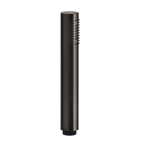 Bild von Gessi Rilievo Antikalk-Stab-Handbrause, Kunststoff-Version, D32 mm, 1-Strahlart, PVD-Farben in Metall-Ausführung, 14372, Farbe: Metall Schwarz gebürstet PVD