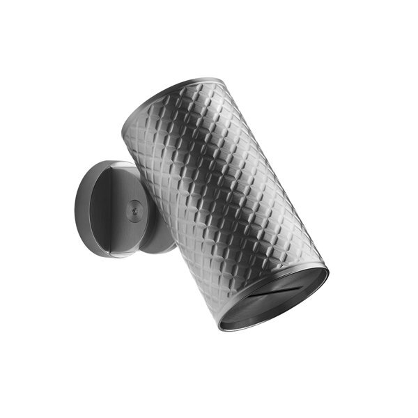 Bild von Gessi Spotwater 316 Duschbrausekopf, mit Gelenk, Strahlart Schwall  Ca. 12 l/min bei 3 bar, Funktion: Wasserschwall Ausführung Intreccio , 57217, Farbe: Kupfer gebürstet PVD