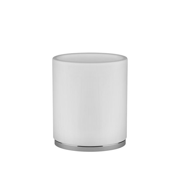 Bild von Gessi Ovale, Glashalter Standversion, Glashalter weiß, 25333, Farbe: Finox Optik