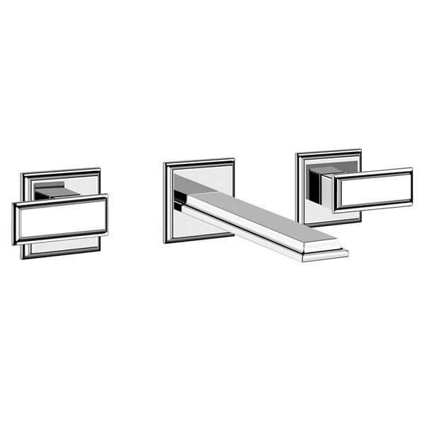 Bild von Gessi Eleganza, Fertigmontageset, für 2-Griff-Armatur mit Auslauf 210 mm, ohne Ablaufgarnitur, 46090, Farbe: Bronze Antik