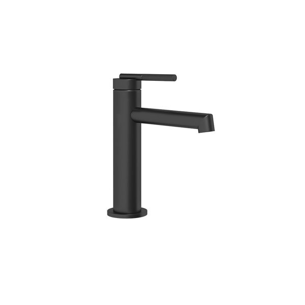 Bild von Gessi Ingranaggio Waschtisch-Einhebelmischer, ohne Ablaufgarnitur, Ausladung 128mm, 63502, Farbe: Schwarz XL