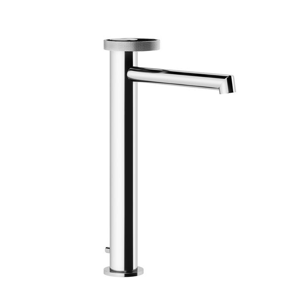 Bild von Gessi Anello, Waschtisch-Einhebelmischer, hohe Version, mit Ablaufgarnitur, Ausladung 174mm, 63305, Farbe: Kupfer gebürstet PVD