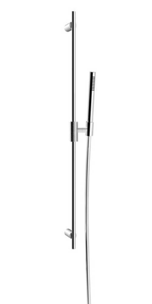 Bild von Gessi Anello Magnetische Gleitschiene 800mm mit Antikalk-Handbrause und Schlauch 1,50 m, 63484, Farbe: Messing PVD