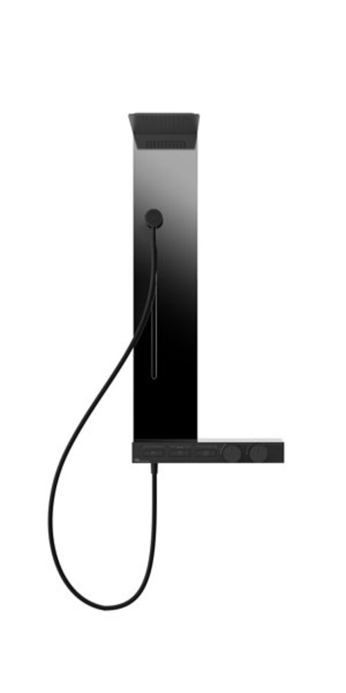 Bild von Gessi HI-FI, Duschkombination zur Aufputz-Wandmontage mit Thermostat, 3 Funktionen , 63041, Farbe: Messing PVD