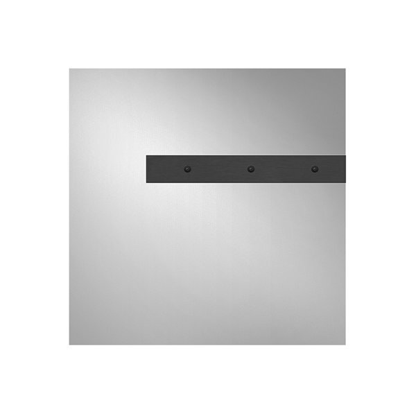 Bild von Gessi Binario,  Modul Strahlart Nebel 200x200 mm mit EASY-Fix-Installation zur digitalen Ansteuerung über Touchscreen, 61135, Farbe: Messing PVD